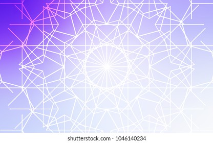 Light Purple vector doodle bright layout. An elegant bright illustration with lines drawn by child in Natural style. The best blurred design for your business.