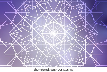 Light Purple vector doodle bright layout. Brand-new colored illustration in blurry style with doodles drawn by child. Hand painted design for web, leaflet, textile.