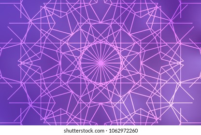 Light Purple vector doodle bright pattern. Glitter abstract illustration with doodles and lines drawn by child. The pattern can be used for coloring books and pages for kids.
