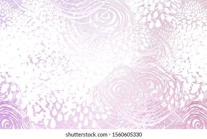 Light Purple vector doodle bright layout. Creative illustration in blurred style with flowers. The template can be used as a background for cell phones.