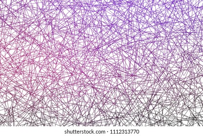 Light Purple vector geometric simple minimalistic background, which consist of triangles on white background. Triangular pattern with gradient for your business design. 