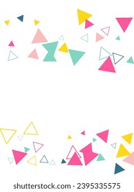 Light Purple vector geometric simple minimalistic background, which consist of triangles on white background.  Abstract colored balls background.