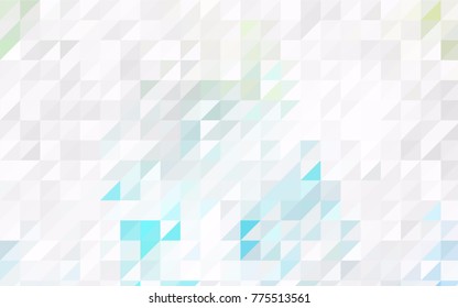 Light Purple vector geometric simple minimalistic background, which consist of triangles on white background. Triangular pattern with gradient for your business design. 