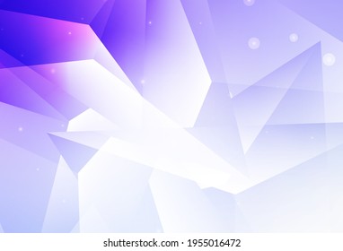 Light Purple vector Glitter abstract illustration with blurred drops of rain. Glitter abstract illustration with blurred drops of rain. Smart design for business ads.