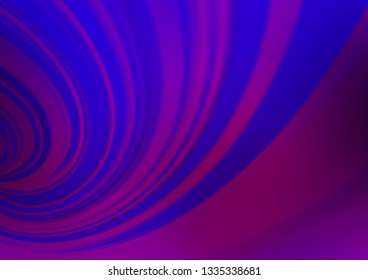 Light Purple vector glossy abstract background. Colorful illustration in blurry style with gradient. The template can be used for your brand book.