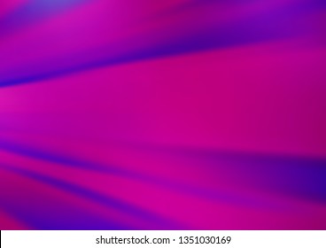 Light Purple vector glossy abstract template. A completely new color illustration in a bokeh style. A new texture for your design.