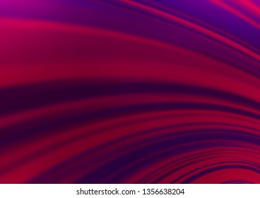 Light Purple vector glossy abstract template. An elegant bright illustration with gradient. The template can be used for your brand book.