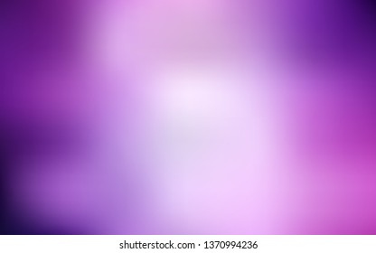 Light Purple vector glossy abstract background. Colorful abstract illustration with gradient. Completely new design for your business.