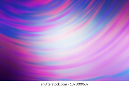 Light Purple vector glossy abstract background. Creative illustration in halftone style with gradient. Completely new design for your business.