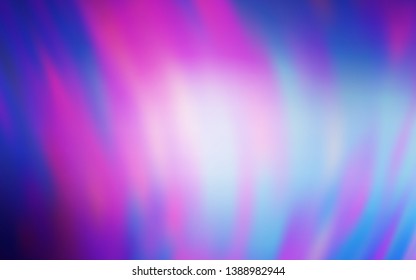 Light Purple vector glossy abstract background. Glitter abstract illustration with gradient design. Smart design for your work.