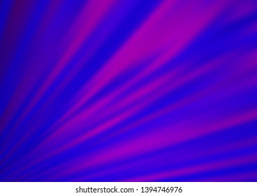 Light Purple vector glossy abstract background. Creative illustration in halftone style with gradient. A completely new design for your business.