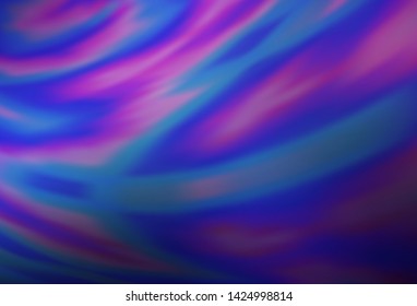 Light Purple vector glossy abstract layout. Abstract colorful illustration with gradient. Elegant background for a brand book.