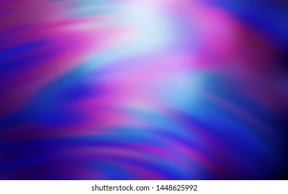 Light Purple vector glossy abstract backdrop. Abstract colorful illustration with gradient. Blurred design for your web site.