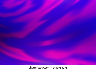Light Purple vector glossy abstract layout. Modern abstract illustration with gradient. Smart design for your work.