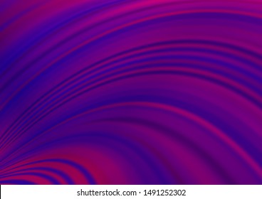 Light Purple vector glossy abstract background. Modern geometrical abstract illustration with gradient. A new texture for your design.
