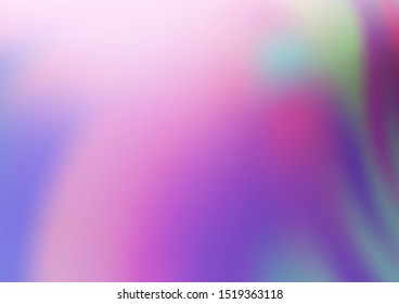 Light Purple vector glossy abstract template. An elegant bright illustration with gradient. The best blurred design for your business.