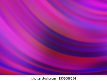 Light Purple vector glossy abstract background. Creative illustration in halftone style with gradient. The best blurred design for your business.