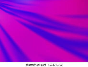 Light Purple vector glossy abstract background. A completely new color illustration in a bokeh style. The background for your creative designs.