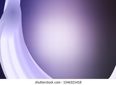Light Purple vector glossy abstract background. Colorful illustration in abstract style with gradient. Blurred design for your web site.