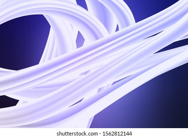 Light Purple vector glossy abstract layout. New colored illustration in blur style with gradient. New way of your design.
