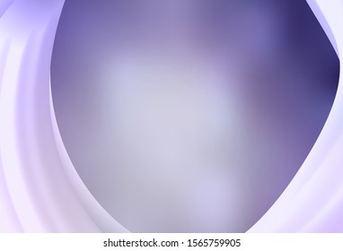 Light Purple vector glossy abstract background. Glitter abstract illustration with gradient design. New style for your business design.