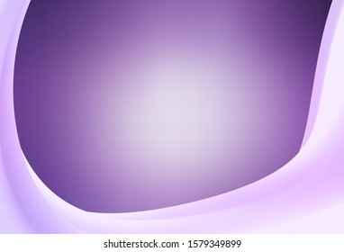 Light Purple vector glossy abstract backdrop. Creative illustration in halftone style with gradient. New style for your business design.