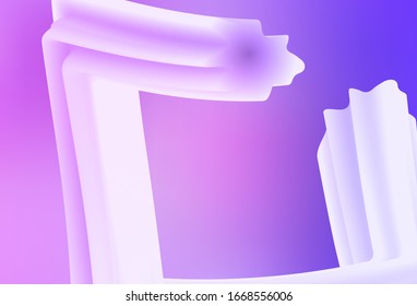 Fondo abstracto brillante de vector púrpura claro. Ilustración abstracta colorida con degradado. Diseño borroso para su sitio web.