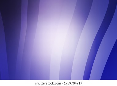 Light Purple vector glossy abstract layout. Colorful abstract illustration with gradient. New way of your design.