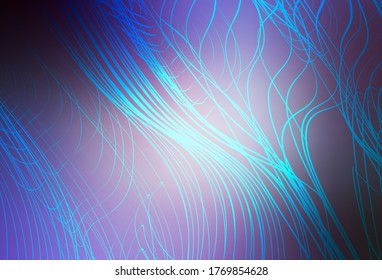 Light Purple vector glossy abstract layout. Colorful illustration in abstract style with gradient. New design for your business.