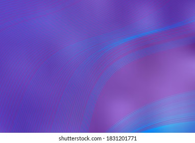 Light Purple vector glossy abstract backdrop. New colored illustration in blur style with gradient. The best blurred design for your business.