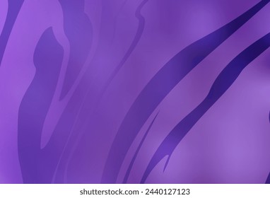 Light Purple vector glossy abstract layout. Colorful abstract illustration with gradient. Smart design for your work.