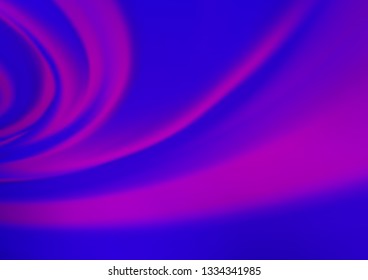 Light Purple vector glossy bokeh pattern. Creative illustration in halftone style with gradient. Brand new style for your business design.