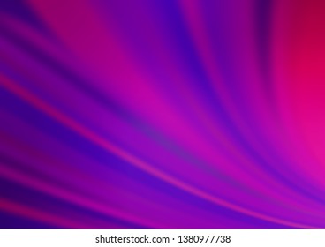 Light Purple vector glossy bokeh pattern. Creative illustration in halftone style with gradient. A completely new design for your business.