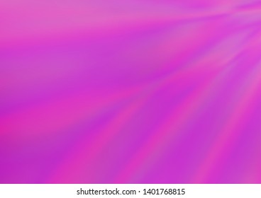 Light Purple vector glossy bokeh pattern. Colorful abstract illustration with gradient. The template for backgrounds of cell phones.