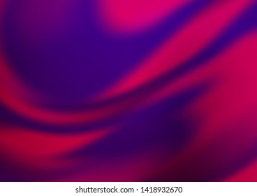 Light Purple vector glossy bokeh pattern. A vague abstract illustration with gradient. Brand new design for your business.
