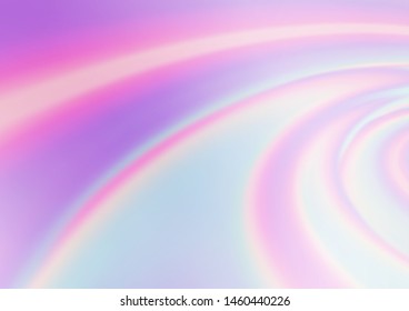 Light Purple vector glossy bokeh pattern. Glitter abstract illustration with an elegant design. The blurred design can be used for your web site.