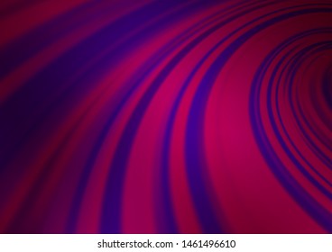 Light Purple vector glossy bokeh pattern. Glitter abstract illustration with an elegant design. A new texture for your design.