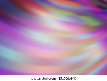 Light Purple vector glossy bokeh pattern. Colorful abstract illustration with gradient. A completely new design for your business.