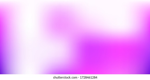 Light Purple vector gradient blur drawing. Colorful illustration with gradient in abstract style. Best choice for your design.