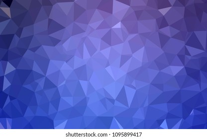 Light Purple vector gradient triangles template. Colorful illustration in polygonal style with gradient. Best triangular design for your business.