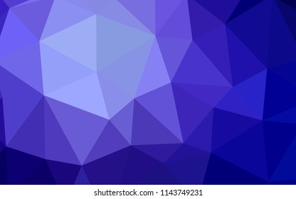 Light Purple vector gradient triangles pattern. Glitter abstract illustration with an elegant triangles. Brand new style for your business design.