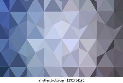 Light Purple vector gradient triangles template. Colorful abstract illustration with triangles. Brand new design for your business.