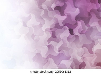 Light Purple vector gradient triangles texture. A completely new color illustration in a polygonal style. New template for your brand book.