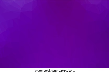 Light Purple vector hexagon mosaic texture. Shining colored illustration in a Brand new style. A completely new template for your business design.