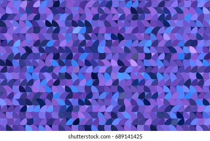 Light Purple vector illustration which consist of circles. Dotted gradient design for your business. Creative geometric background in halftone style with colored spots.
