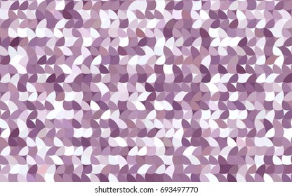 Light Purple vector illustration which consist of circles. Dotted gradient design for your business. Creative geometric background in halftone style with colored spots.