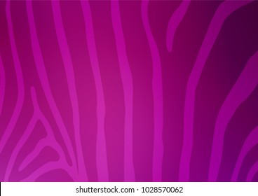 Light Purple vector indian curved template. A completely new color illustration in doodle style. Brand-new style for your business design.