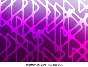 Light Purple vector indian curved template. Sketchy hand drawn doodles on blurred background. The template can be used as a background for cell phones.