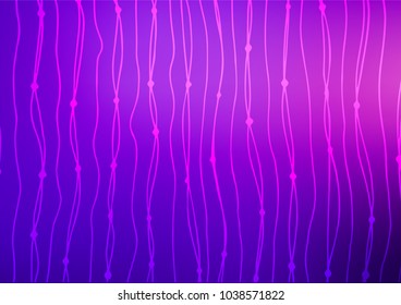 Light Purple vector indian curved texture. Creative illustration in blurred style with doodles. A new texture for your design.