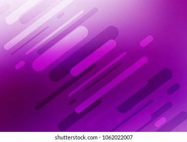 Light Purple vector indian curved pattern. Sketchy hand drawn doodles on blurred background. The pattern can be used for wallpapers and coloring books.